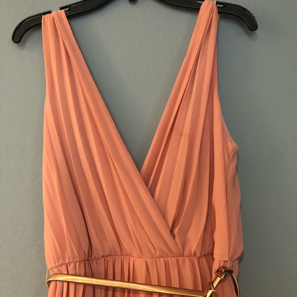 Katia long peach dress - Picture 6 of 8